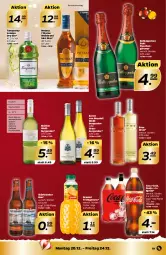 Gazetka promocyjna Netto - Angebote ab Montag - Gazetka - ważna od 24.12 do 24.12.2021 - strona 19 - produkty: bier, bree, burgunder, coca-cola, cola, dell, dry gin, , fanta, fanta oder, fanta oder sprite, fisch, flasche, Geflügel, gin, granini, grauburgunder, london dry, london dry gin, merl, Metaxa, nuss, oder sprite, pastete, rotkäppchen, salat, salate, sekt, sprite, störtebeker, Tanqueray, Ti, wein, weinbrand, Weißburgunder