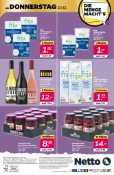 Gazetka promocyjna Netto - Angebote ab Montag - Gazetka - ważna od 24.12 do 24.12.2021 - strona 28 - produkty: alle artikel ohne dekoration, angebot, auer, Becher, crème fraîche, dekoration, eis, elle, flasche, Gläser, kirsch, kirsche, kirschen, milch, nuss, reis, rote bete, sahne, sauerkirschen, schlagsahne, Ti