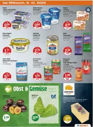 Gazetka promocyjna Vmarkt - Prospekte - Gazetka - ważna od 08.10 do 08.10.2025 - strona 23 - produkty: Becher, Bergkäse, gin, hartkäse, Heu, heumilch, hochland, joghur, joghurt, Käse, käsetheke, konfitüre, Kraut, mehl, milch, milka, milka schokolade, natur, naturjoghurt, oro di parma, patros, rama, schoko, schokolade, Schwartau, smarties, Ti, tomate, tomaten, type 405, weihenstephan, weizenmehl, zucker