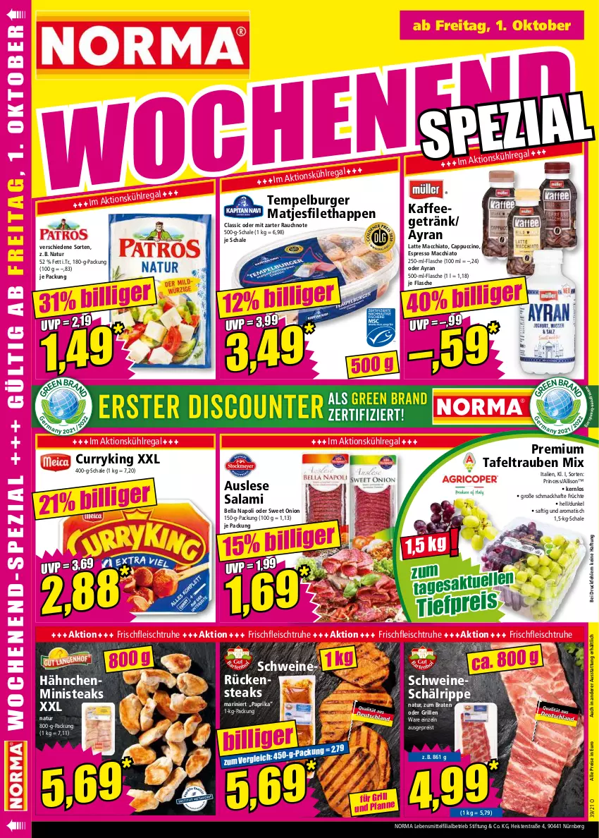 Aktueller Prospekt Norma - Norma - von 27.09 bis 04.10.2021 - strona 14