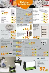 Gazetka promocyjna  - Gazetka - ważna od 16.03 do 16.03.2024 - strona 10 - produkty: abis, akku, Arbeitsleuchte, auer, auto, batterie, decke, Deckel, dimmer, eis, Elektro, elle, Leuchte, Mantel, Schal, steckdose, Ti, Waage, wasser