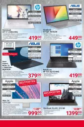 Gazetka promocyjna Selgros - Nonfood - Gazetka - ważna od 07.06 do 07.06.2023 - strona 20 - produkty: acer, adapter, akku, AMD Radeon, Apple, asus, deo, fingerabdrucksensor, gin, HD Graphics, HDMI, HP, Intel, kamera, kopfhörer, lack, Laptop, mac, macbook, macbook pro, notebook, radeon, ryzen, spiegel, Ti, uhd, usb, VivoBook