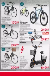 Gazetka promocyjna Selgros - Nonfood - Gazetka - ważna od 07.06 do 07.06.2023 - strona 26 - produkty: akku, Bau, beleuchtung, E-Bike, E-Bikes, eis, Fahrrad, felgen, gabel, Kette, LG, nabendynamo, nexus, reifen, rücklicht, sattel, Schal, scooter, shimano, Sport, sporttasche, Tasche, Ti