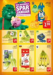 Gazetka promocyjna Marktkauf - Prospekt - Gazetka - ważna od 31.01 do 31.01.2026 - strona 10 - produkty: banane, bananen, beere, beeren, bio, deka, edeka bio, eis, elle, heidelbeere, heidelbeeren, kartoffel, kartoffeln, orange, orangen, Romanasalat, salat, speisekartoffeln, stauden, tafeltrauben, Ti, trauben