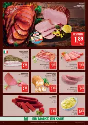 Gazetka promocyjna Marktkauf - Prospekt - Gazetka - ważna od 31.01 do 31.01.2026 - strona 14 - produkty: aufschnitt, Bau, Bona, braun, eier, eiersalat, eis, fleisch, geback, gewürz, gin, hähnchenbrust, honig, Honig-Senf, landschinken, nero, pastete, Rippen, saft, salami, salat, schinken, schwein, schweine, Schweinezunge, senf, Spezi, Ti, Tiere, tisch, wein, weine
