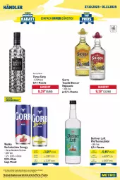 Gazetka promocyjna Metro - Wochen-Angebote Händler - Gazetka - ważna od 01.11 do 01.11.2025 - strona 6 - produkty: angebot, beere, beeren, berliner, berliner luft, brita, cider, de blancs, ecco, eis, elle, ente, flasche, freixenet, frucht, getränk, getränke, gin, Gorbatschow, honig, likör, Metro, metro gastro, Palette, pfeffer, pfefferminzlikör, pfirsich, prosecco, puma, reis, Sierra, sierra tequila, spumante, Stachelbeeren, tequila, Three Sixty, Ti, valdo, wodka, zitrone, zitronen