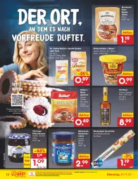 Gazetka promocyjna Netto Marken-Discount - Filial-Angebote - Gazetka - ważna od 05.11 do 05.11.2022 - strona 12 - produkty: bestpreis, creme, Dr. Oetker, eis, gewürz, haselnuss, Haselnusscreme, Hefe, mehl, mondamin, mövenpick, Müller, ndk, nuss, papier, pflaume, pflaumen, pflaumenmus, reis, rezept, rezepte, ring, rum, Ti, zucker