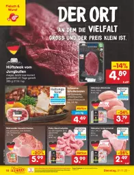 Gazetka promocyjna Netto Marken-Discount - Filial-Angebote - Gazetka - ważna od 05.11 do 05.11.2022 - strona 16 - produkty: bestpreis, braten, eis, fleisch, geschnetzeltes, henkel, hüftsteak, jungbullen, kasseler, natur, ndk, pute, reis, schenkel, schnitten, schwein, schweine, steak, steaks, Ti, wein, weine, wurst, Zelt