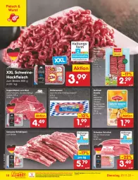 Gazetka promocyjna Netto Marken-Discount - Filial-Angebote - Gazetka - ważna od 05.11 do 05.11.2022 - strona 18 - produkty: bestpreis, braten, chicken nuggets, dell, eis, elle, fleisch, frikadellen, Geflügel, gutfried, hackfleisch, Hähnchenschnitzel, knoblauch, mit knoblauch, ndk, nuggets, Rauch, reis, rind, rinder, Rindersalami, Rippen, salami, Schal, Schale, schnitzel, schwein, schweine, schweine-schnitzel, Schweinehackfleisch, schweineschnitzel, snack, snacks, Sucuk, suppe, suppen, suppenfleisch, Ti, wein, weine, wurst