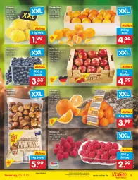 Gazetka promocyjna Netto Marken-Discount - Filial-Angebote - Gazetka - ważna od 05.11 do 05.11.2022 - strona 5 - produkty: angebot, aust, beere, beeren, bestpreis, beutel, clementinen, eis, heidelbeere, heidelbeeren, himbeer, himbeere, himbeeren, orange, orangen, reis, Schal, Schale, Ti, zitrone, zitronen, ZTE