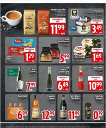 Gazetka promocyjna Edeka - Prospekte - Gazetka - ważna od 18.01 do 18.01.2025 - strona 15 - produkty: aperitif, Becher, bohne, bohnen, campari, classico, d'oro, dallmayr, dessert, ecco, eis, Fernet, flasche, gin, limo, liqueur, mascarpone, panna cotta, prosecco, reis, Soda, Ti, waffeln, zonin, ZTE