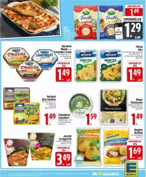 Gazetka promocyjna Edeka - Prospekte - Gazetka - ważna od 18.01 do 18.01.2025 - strona 8 - produkty: Alpenhain, auer, Bau, Bauer, Becher, beutel, camembert, champignon, creme, deka, fertiggericht, gin, henglein, hochland, Käse, maultaschen, milram, obazda, Tasche, taschen, Ti, Yo, YouCook