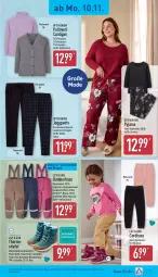 Gazetka promocyjna Aldi Nord - Von Montag - Gazetka - ważna od 15.11 do 15.11.2025 - strona 17 - produkty: axe, Bau, baumwolle, Cardigan, eis, garnitur, gin, hose, Mode, Pants, Pullover, Pyjama, reine baumwolle, rel, Ria, Ti, up2fashion, wasser, wolle, ZTE