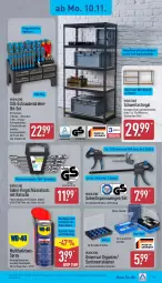 Gazetka promocyjna Aldi Nord - Von Montag - Gazetka - ważna od 15.11 do 15.11.2025 - strona 19 - produkty: Bank, dell, elle, gabel, gin, LG, Mode, regal, ring, Ringschlüsselsatz, schrauben, Schraubendreher, schwerlastregal, Ti, tisch, ZTE