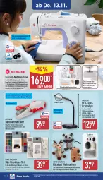 Gazetka promocyjna Aldi Nord - Von Montag - Gazetka - ważna od 15.11 do 15.11.2025 - strona 22 - produkty: ambia, batterie, batterien, beleuchtung, dell, elle, gin, Kette, Lampe, led-beleuchtung, LG, Mode, Nähmaschine, Ria, Ti, tisch, weihnachten, ZTE