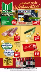 Gazetka promocyjna Marktkauf - Prospekt - Gazetka - ważna od 21.12 do 21.12.2024 - strona 1 - produkty: angebot, angebote, Becher, doppio passo, eis, ferrero, filet, frischkäse, gurke, HDMI, Käse, Mett, natur, passo, philadelphia, reis, salat, Salatgurke, schwein, schweine, schweinefilet, Ti, uhd, UHD-TV, uhr, usb, wein, weine, ZTE