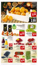 Gazetka promocyjna Marktkauf - Prospekt - Gazetka - ważna od 21.12 do 21.12.2024 - strona 8 - produkty: aktionspreis, beere, beeren, bio, bohne, bohnen, clementinen, deka, eis, ente, erdbeere, erdbeeren, flasche, heidelbeere, heidelbeeren, himbeer, himbeere, himbeeren, Innocent, nuss, reis, saft, tafeltrauben, Ti, tomate, tomaten, trauben