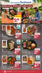 Gazetka promocyjna Aldi Nord - Von Montag - Gazetka - ważna od 13.04 do 13.04.2024 - strona 26 - produkty: aqua, braten, brustfilet, burger, Elan, filet, gewürz, grill, grill-lachs, grillfackeln, hähnchenbrust, hähnchenbrustfilet, Heu, kräuter, küche, Küchen, lachs, lachsfilet, lamm, marinade, medaillons, Nackensteak, nackensteaks, rel, Ria, Schal, Schale, schwein, steak, steaks, Ti, wein