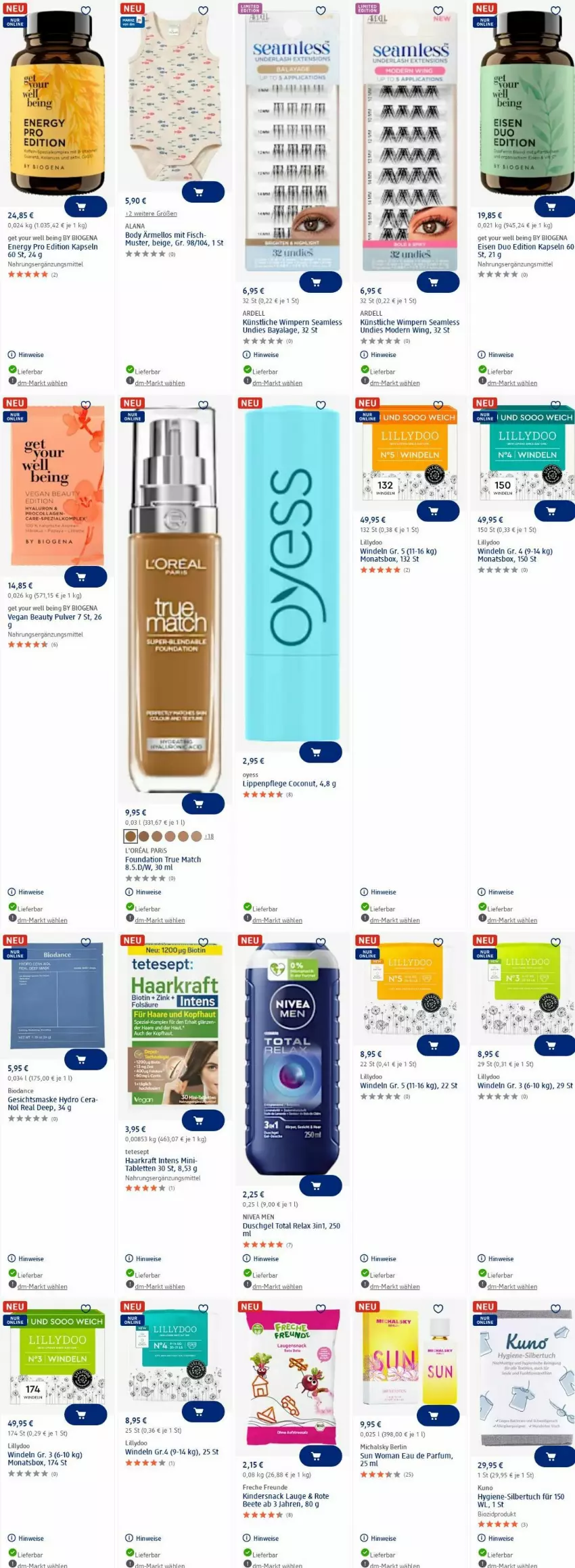 Aktueller Prospekt Dm Drogerie - Prospekte - von 16.06 bis 25.06.2025 - strona 13 - produkty: Bad, bio, body, coconut, dell, Eau de parfum, eier, eis, fisch, freche freunde, Gesichtsmaske, Kinder, kraft, l'oreal, Lippenpflege, Maske, Mode, nivea, Nivea Men, parfum, rel, snack, tablet, tablett, Tablette, Ti, tuc, uhd, windeln, Yo