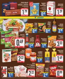 Gazetka promocyjna E Center - Angebote der Woche - Gazetka - ważna od 15.07 do 15.07.2023 - strona 3 - produkty: barilla, Berger, beutel, cerealien, chio chips, chips, creme, eis, elle, ente, flasche, frucht, fusilli, giotto, golden toast, grill, grillsauce, hanuta, hartweizen, haselnuss, keks, ketchup, knorr, knorr fix, konfitüre, korn, Kugel, landliebe, maggi, mandel, mehl, mikado, milch, nestlé, nudel, nudeln, nuss, pasta, penne, penne rigate, raffaello, rapsöl, reis, rosen, Rosenmehl, sandwich, sauce, schoko, schokolade, seeberger, spaghetti, Spezi, super-knüller, suppe, teller, Ti, toast, tomate, tomaten, tomaten ketchup, type 405, vita, weizenmehl, ZTE