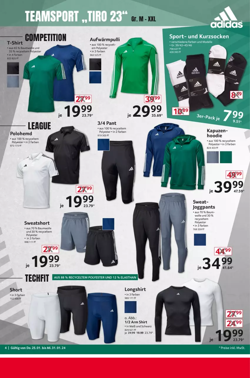 Aktueller Prospekt Selgros - Non Food - von 25.01 bis 31.01.2024 - strona 4 - produkty: Bau, baumwolle, eis, hemd, Pants, Pulli, reis, shirt, Ti, wolle