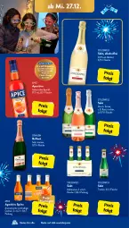 Gazetka promocyjna AldiSud - IN ZWEI WOCHEN - Gazetka - ważna od 30.12 do 30.12.2023 - strona 12 - produkty: aldi, alkohol, Alwa, aperitif, brillant sekt, cocktail, ecco, eis, eiswürfel, flasche, LG, mineralwasser, orange, prosecco, reis, sekt, söhnlein, söhnlein brillant, Ti, wasser, wein, Weißwein, würfel