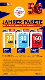 Gazetka promocyjna AldiSud - IN ZWEI WOCHEN - Gazetka - ważna od 30.12 do 30.12.2023 - strona 22 - produkty: aldi, aldi talk, Bau, buch, eis, Germ, hardware, LG, medion, Rauch, reis, ring, rwe, spee, Ti, usb, ZTE