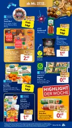 Gazetka promocyjna AldiSud - IN ZWEI WOCHEN - Gazetka - ważna od 30.12 do 30.12.2023 - strona 7 - produkty: alle artikel ohne dekoration, Alpenhain, baguette, brot, brötchen, burger, butter, camembert, cocktail, dekoration, eis, gin, gouda, houdek, je 250-g-packung, Käse, knoblauch, Knoblauchbutter, korn, kräuter, LG, mozzarella, Pumpernickel, Reibekäse, reis, rel, snack, Ti, wiener, ZTE