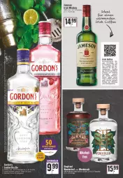 Gazetka promocyjna Edeka - Angebote der Woche - Gazetka - ważna od 12.03 do 12.03.2022 - strona 16 - produkty: alkohol, angebot, cocktail, cocktails, dry gin, eis, flasche, früchte, gin, irish whiskey, jameson, kaffee, london dry, london dry gin, rezept, rwe, sahne, schlagsahne, Ti, whiskey