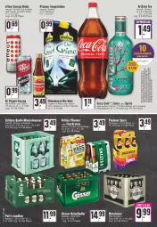 Gazetka promocyjna Edeka - Angebote der Woche - Gazetka - ważna od 12.03 do 12.03.2022 - strona 18 - produkty: Alwa, angebot, angebotspreis, bio, coca-cola, cola, deutschlandcard, drink, Effect, eis, elle, energy drink, erde, fanta, fanta oder, fanta oder sprite, flasche, getränk, getränke, gin, ingwer, LG, mac, mineralwasser, oder sprite, Paula, paulaner, pfanne, Pfanner, pils, pilsener, reis, Spezi, sprite, steiner, tee, Ti, veltins, veltins pilsener, warsteiner, wasser, zitrone