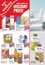 Gazetka promocyjna Edeka - Angebote der Woche - Gazetka - ważna od 12.03 do 12.03.2022 - strona 20 - produkty: apfel, apfelsaft, aqua, beutel, bio, blume, blumen, blumenöl, chicken nuggets, filet, filets, fisch, flasche, frucht, garnelen, hipp, in olivenöl, korn, natur, nuggets, nuss, olive, oliven, olivenöl, prawns, quetschbeutel, saft, sandwich, sonnenblume, sonnenblumen, sonnenblumenöl, thunfisch, thunfisch filets, Ti, toast, walnuss