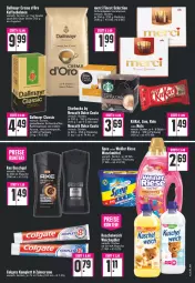 Gazetka promocyjna Edeka - Angebote der Woche - Gazetka - ważna od 12.03 do 12.03.2022 - strona 3 - produkty: angebot, axe, axe duschgel, beutel, bio, bohne, bohnen, bohnenkaffee, colgate, creme, dallmayr, dolce gusto, duschgel, eis, erde, flasche, gemahlener bohnenkaffee, kaffee, kaffeegenuss, Kuner, Kuschelweich, LG, merci, nescafe, nuss, reis, Ria, schoko, schokolade, schokoladen, spee, starbucks, tee, Ti, waschmittel, weichspüler, zahncreme