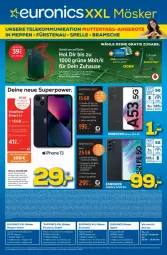 Gazetka promocyjna Euronics - Prospekte - Gazetka - ważna od 11.05 do 11.05.2022 - strona 1 - produkty: bio, elle, euronics xxl, iphone, IPhone 13, ring, Samsung, samsung galaxy, Samsung Galaxy S, Schal, siemens, spee, Surf, tee, Ti, uhr, vodafone