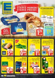 Gazetka promocyjna Edeka - Prospekte - Gazetka - ważna od 21.03 do 21.03.2026 - strona 1 - produkty: bett, bohne, bohnen, bohnenkaffee, butter, cola, coupon, coupons, Dr. Oetker, eier, erde, flammkuchen, frucht, fruchtsaft, getränk, gurke, gurken, joghur, joghurt, kaffee, kasseler, kuchen, lachgummi, lachs, lamm, landliebe, landliebe joghurt, lebensmittel, mövenpick, Nektar, nimm2, pasta, pizza, ristorante, ristorante pizza, saft, salat, Salatgurke, salatgurken, storck, Streichzart, tee, Ti, weihenstephan, ZTE