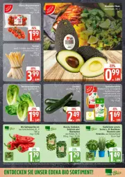 Gazetka promocyjna Edeka - Prospekte - Gazetka - ważna od 21.03 do 21.03.2026 - strona 7 - produkty: avocado, basilikum, bio, blattspinat, cola, decke, deka, edeka bio, eier, feldsalat, kräuter, paprika, paprika rot, petersilie, rosmarin, rucola, salat, Salatmix, spinat, Spitzpaprika, Ti, topf, Topfkräuter
