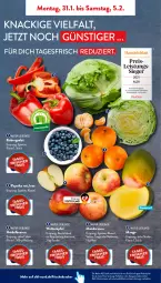 Gazetka promocyjna AldiSud - ALDI Aktuell - Gazetka - ważna od 05.02 do 05.02.2022 - strona 2 - produkty: aldi, beere, beeren, eis, eisbergsalat, heidelbeere, heidelbeeren, kracher, lebensmittel, mandarine, mandarinen, mango, natur, nuss, paprika, paprika rot, Rauch, reis, salat, Tasche, Ti, Yo