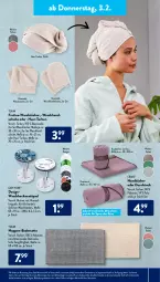 Gazetka promocyjna AldiSud - ALDI Aktuell - Gazetka - ważna od 05.02 do 05.02.2022 - strona 23 - produkty: alle artikel ohne dekoration, Bad, badematte, Bau, baumwolle, dekoration, duschtuch, eis, elle, gin, handschuhe, handtücher, kleid, Kleidung, kosmetik, mikrofaser, reis, schuhe, Sport, tee, Ti, tuc, tücher, waschbecken, waschhandschuh, wolle, ZTE