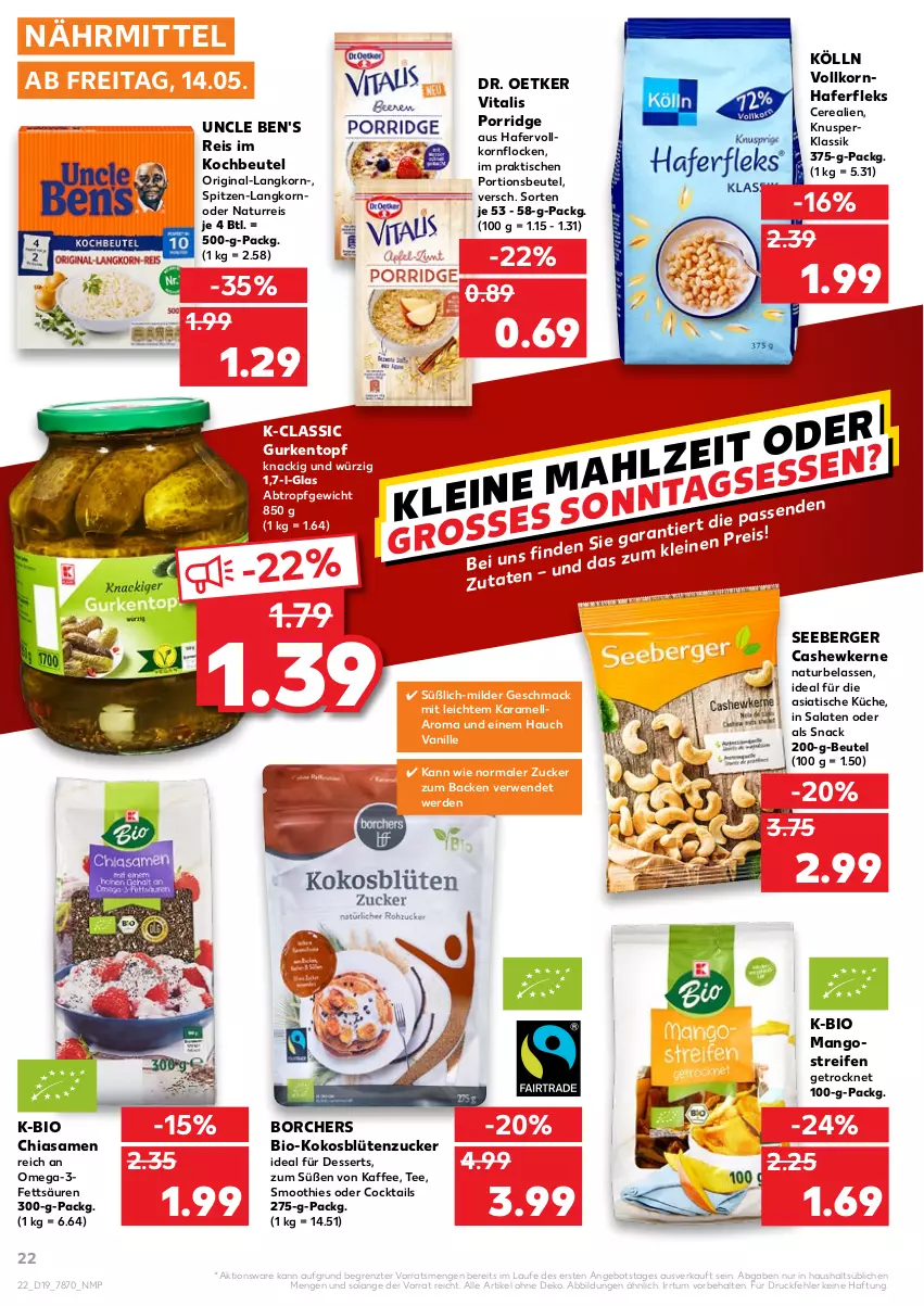 Aktueller Prospekt Kaufland - Gültig vom 14.05.2021 bis 19.05.2021 - von 14.05 bis 19.05.2021 - strona 22