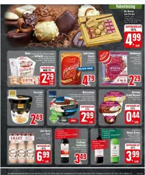 Gazetka promocyjna Edeka - Prospekte - Gazetka - ważna od 10.02 do 10.02.2024 - strona 21 - produkty: auer, blauer zweigelt, dessert, ehrmann, Ehrmann Grand Dessert, eis, ferrero, flasche, fleisch, frischkäse, giotto, Käse, Kugel, LG, mascarpone, nuss, pasta, raffaello, reis, Ti, tonic, trolli, trollinger, vorspeise, wein, weine, ZTE, Zweigelt