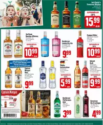 Gazetka promocyjna Edeka - Prospekte - Gazetka - ważna od 10.02 do 10.02.2024 - strona 22 - produkty: alkohol, aperitif, berentzen, bourbon, bourbon whiskey, campari, Cap, cola, coupon, dry gin, eier, enders, flasche, frucht, gin, Gorbatschow, jim beam, london dry, london dry gin, pfeffer, Ti, wein, weinbrand, whiskey