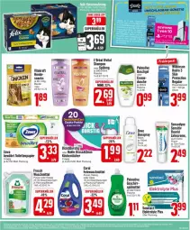 Gazetka promocyjna Edeka - Prospekte - Gazetka - ważna od 10.02 do 10.02.2024 - strona 25 - produkty: beutel, Cap, Coral, creme, deutschlandcard, dusche, duschgel, Elektro, elvital, feinwaschmittel, flasche, Frosch, hakle, kraft, küche, Küchen, küchentücher, l'oreal, olive, palmolive, papier, sensodyne, shampoo, snack, snacks, spülung, Ti, toilettenpapier, tücher, vita, vitakraft, waschmittel, wilkinson, zahncreme