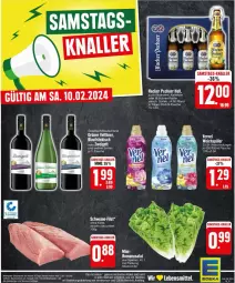 Gazetka promocyjna Edeka - Prospekte - Gazetka - ważna od 10.02 do 10.02.2024 - strona 28 - produkty: deka, eier, eis, flasche, grüner veltliner, hacker pschorr, Kette, lebensmittel, LG, reis, Romanasalat, salat, Ti, ZTE, Zweigelt
