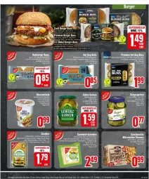 Gazetka promocyjna Edeka - Prospekte - Gazetka - ważna od 10.02 do 10.02.2024 - strona 9 - produkty: beutel, burger, burger buns, butter, cheddar, eier, eis, elle, garnier, gin, gurke, gurken, hamburger, hot dog, korn, Kühne, malz, mehl, reis, tee, ZTE