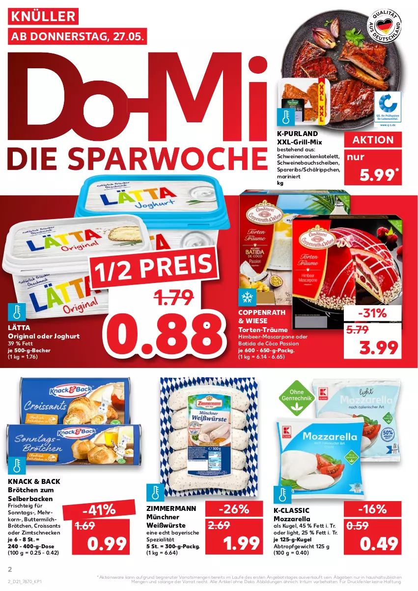 Aktueller Prospekt Kaufland - Gültig vom 27.05.2021 bis 02.06.2021 - von 27.05 bis 02.06.2021 - strona 2