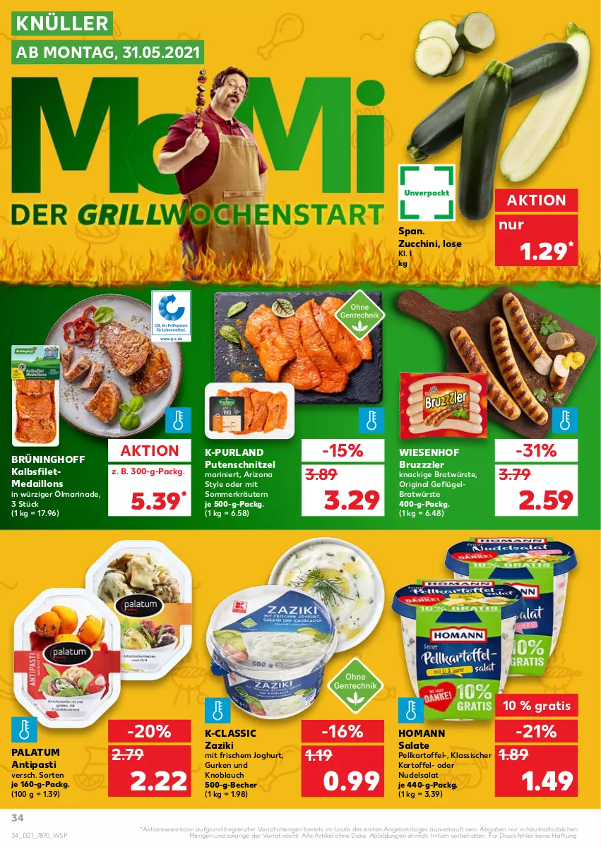 Aktueller Prospekt Kaufland - Gültig vom 27.05.2021 bis 02.06.2021 - von 27.05 bis 02.06.2021 - strona 34