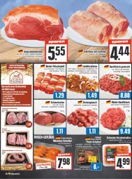 Gazetka promocyjna Edeka - Angebote der Woche - Gazetka - ważna od 14.10 do 14.10.2023 - strona 2 - produkty: axe, bier, braten, brustfilet, champignon, champignons, eis, filet, fleisch, Geflügel, geschnetzeltes, gewürz, grill, gulasch, gyros, hackfleisch, hackfleisch gemischt, hähnchen-schenkel, Haxe, henkel, jungbullen, küche, Küchen, lebensmittel, mit paprika, paprika, pfanne, pute, rind, rinder, rinder-hackfleisch, rindfleisch, rwe, schenkel, schmorbraten, schnitten, schwein, schweine, schweinebraten, Ti, wein, weine, Zelt, zwiebel