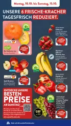 Gazetka promocyjna AldiSud - NÄCHSTE WOCHE - Gazetka - ważna od 15.10 do 15.10.2022 - strona 2 - produkty: aldi, angebot, asti, banane, bananen, beere, beeren, bio, decke, eis, erdbeere, erdbeeren, kracher, leine, LG, natur, paprika, paprika rot, reis, Ti, trauben, ZTE