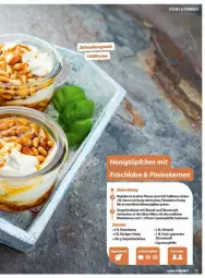 Gazetka promocyjna Vmarkt - Prospekte - Gazetka - ważna od 26.06 do 26.06.2024 - strona 17 - produkty: braun, frischkäse, Gläser, honig, Käse, leine, olive, oliven, olivenöl, pfanne, pinienkerne, saft, Töpfchen, weck, zitrone, zitronen, zitronensaft