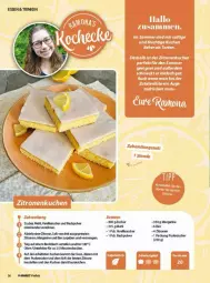 Gazetka promocyjna Vmarkt - Prospekte - Gazetka - ważna od 26.06 do 26.06.2024 - strona 36 - produkty: brie, eier, elle, kuchen, margarine, mehl, saft, zitrone, zitronen, ZTE, zucker