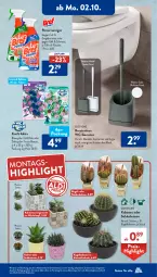 Gazetka promocyjna AldiSud - IN ZWEI WOCHEN - Gazetka - ważna od 07.10 do 07.10.2023 - strona 5 - produkty: alle artikel ohne dekoration, bree, dekoration, dell, eis, elle, ente, flasche, garnitur, gin, Kaktee, kraft, Kugel, Mode, reiniger, reis, Schal, Schale, Sukkulente, tee, Ti, topf, wc-garnitur, würfel, ZTE